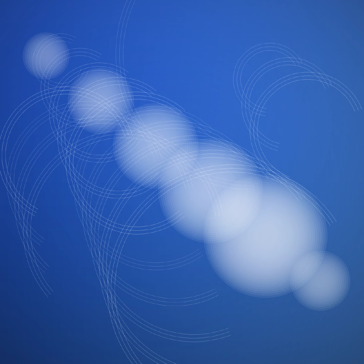 Blue abstract topographic gradient cover for editorial-calendar-locale