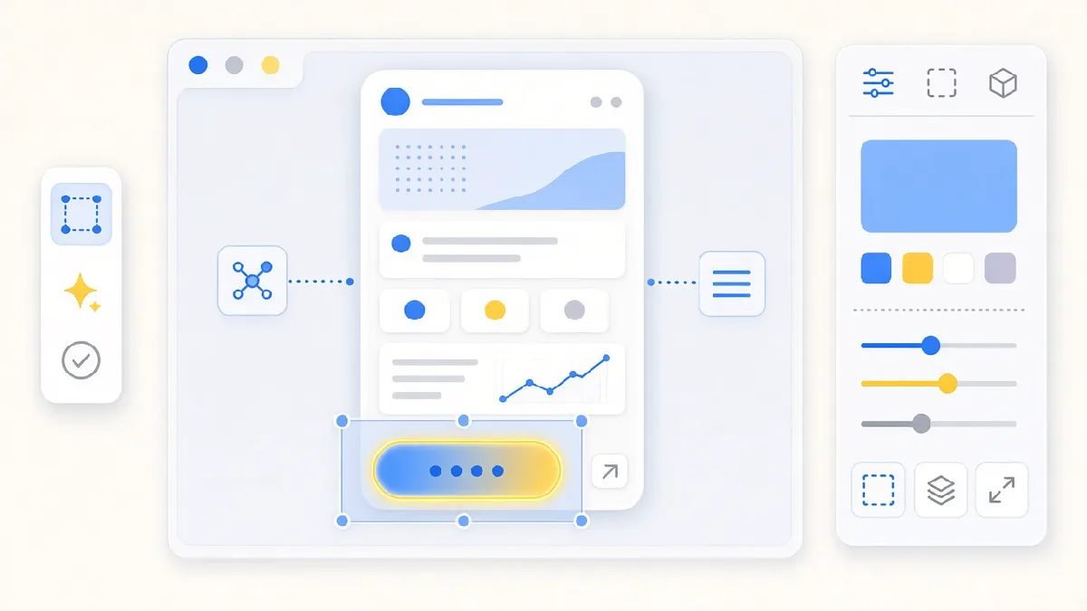 Reviewing a generated Agent App interface on canvas